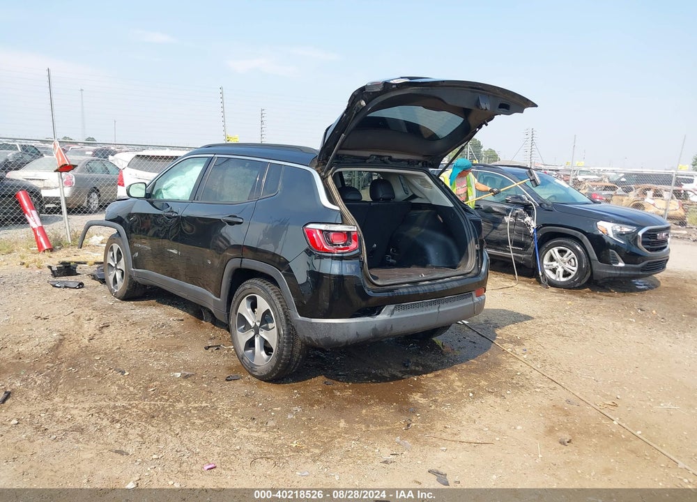 2018 JEEP COMPASS LATITUDE FWD VIN: 3C4NJCBB3JT286207
