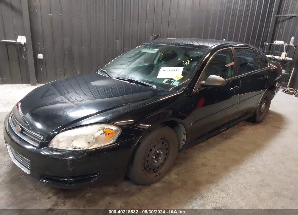 2009 CHEVROLET IMPALA POLICE VIN: 2G1WS57M691259953