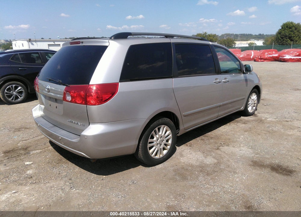 2008 TOYOTA SIENNA XLE VIN: 5TDZK22C18S216792