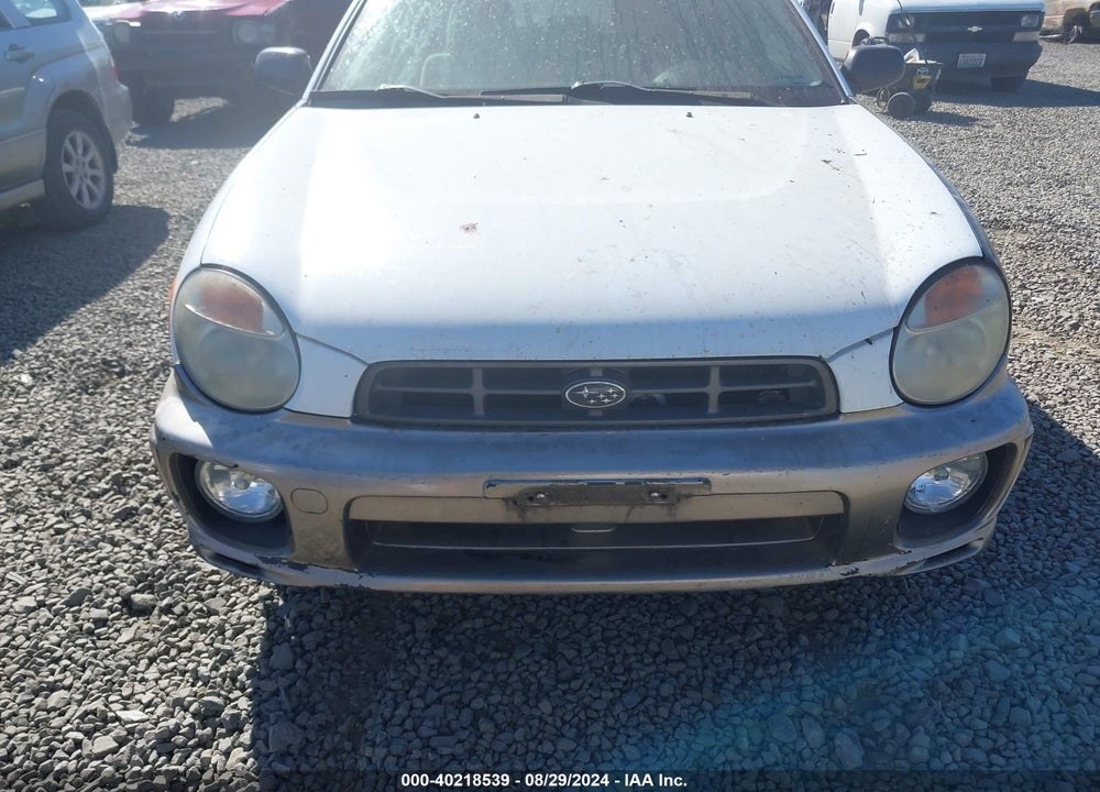 2002 SUBARU IMPREZA OUTBACK SPORT VIN: JF1GG685X2G826691
