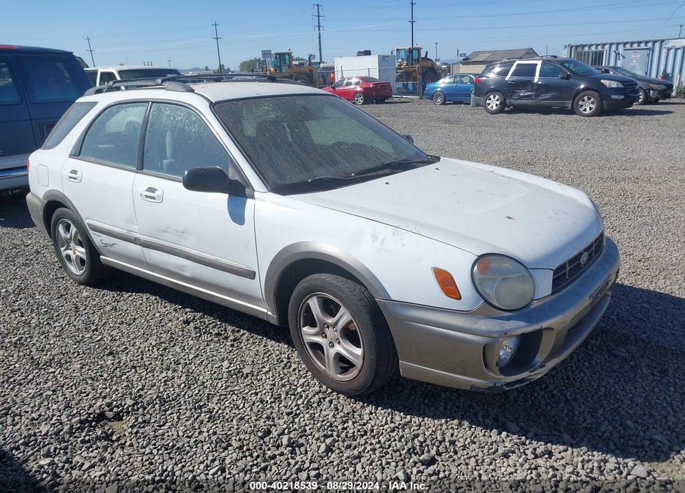 2002 SUBARU IMPREZA OUTBACK SPORT VIN: JF1GG685X2G826691