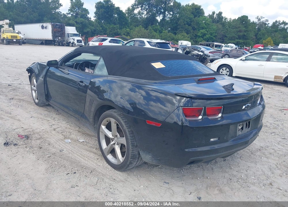 2013 CHEVROLET CAMARO 2LT VIN: 2G1FC3D38D9126229