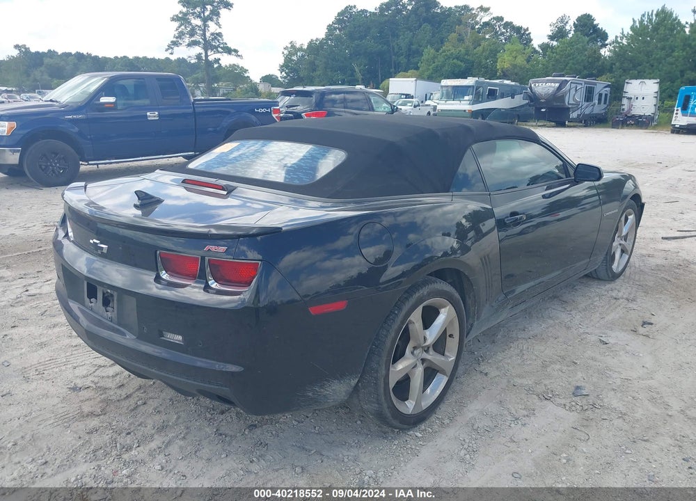 2013 CHEVROLET CAMARO 2LT VIN: 2G1FC3D38D9126229