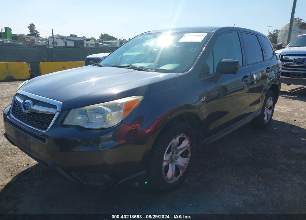 2014 SUBARU FORESTER 2.5I VIN: JF2SJAAC4EH465007