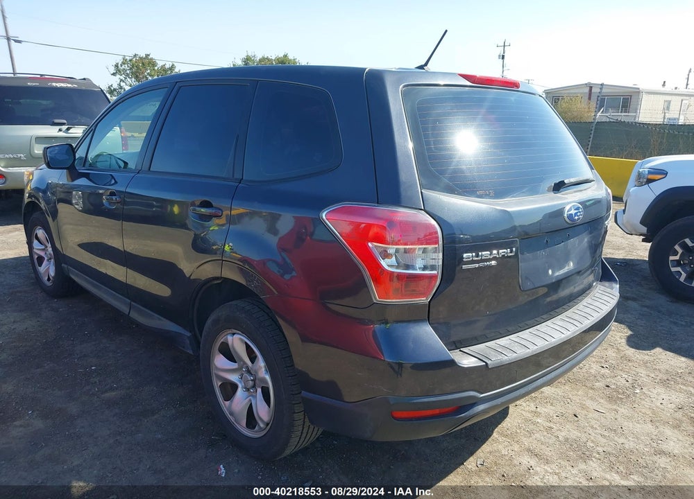 2014 SUBARU FORESTER 2.5I VIN: JF2SJAAC4EH465007