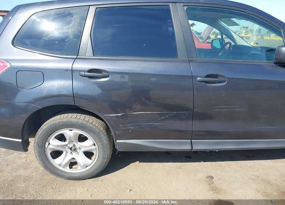 2014 SUBARU FORESTER 2.5I VIN: JF2SJAAC4EH465007