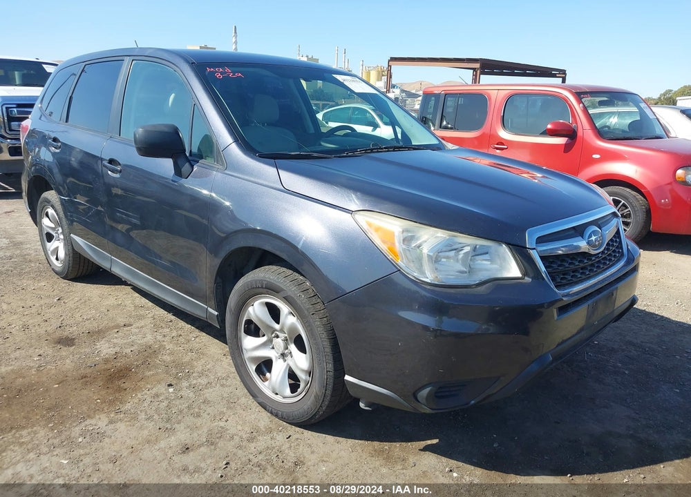 2014 SUBARU FORESTER 2.5I VIN: JF2SJAAC4EH465007