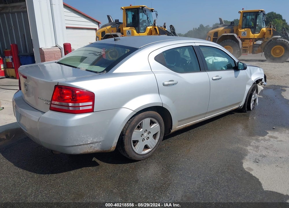 2010 DODGE AVENGER SXT VIN: 1B3CC4FB9AN131325