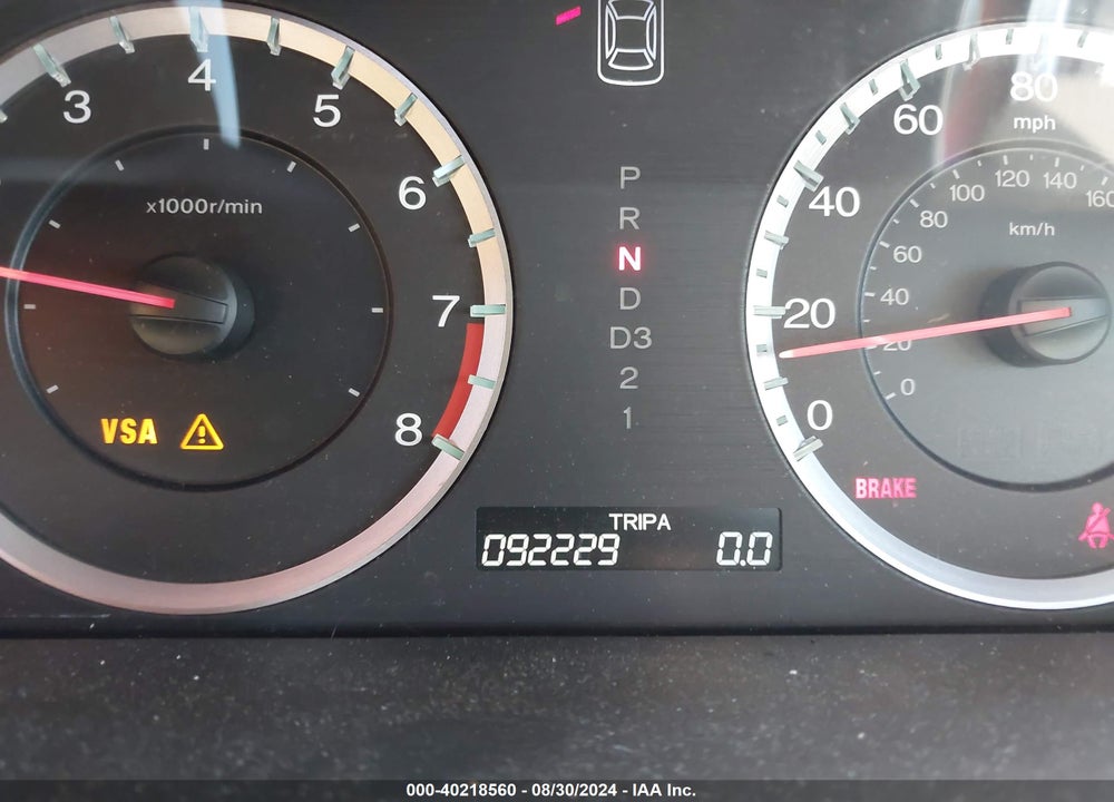 2008 HONDA ACCORD 2.4 EX-L VIN: 1HGCP26858A147598