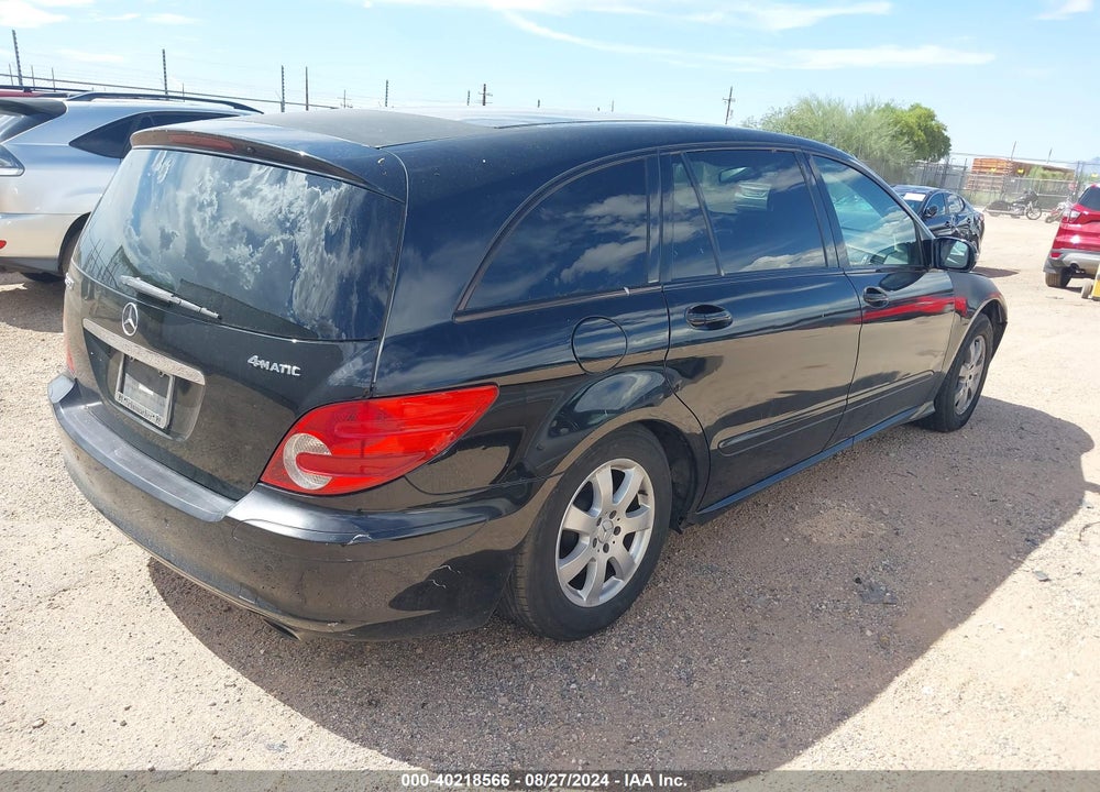 2006 MERCEDES-BENZ R 350 4MATIC VIN: 4JGCB65E46A030129