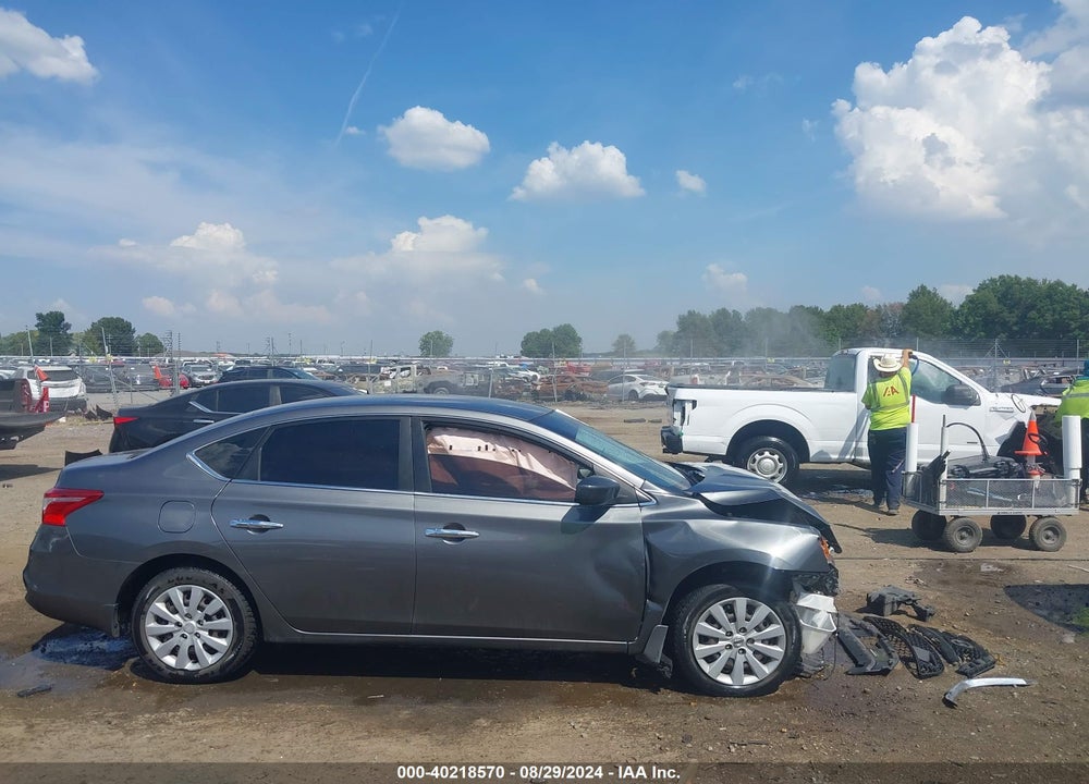 2019 NISSAN SENTRA S VIN: 3N1AB7AP5KY250400