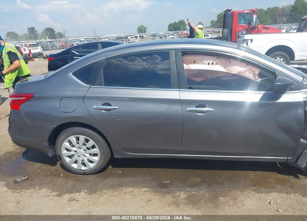 2019 NISSAN SENTRA S VIN: 3N1AB7AP5KY250400