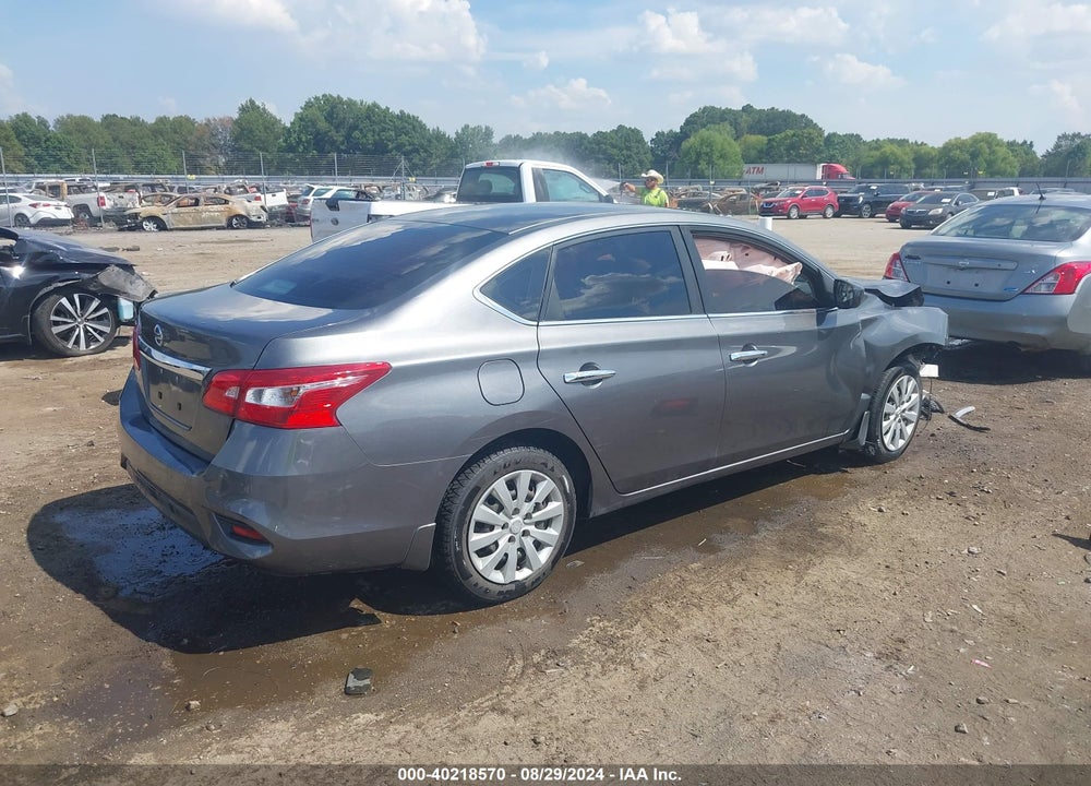 2019 NISSAN SENTRA S VIN: 3N1AB7AP5KY250400