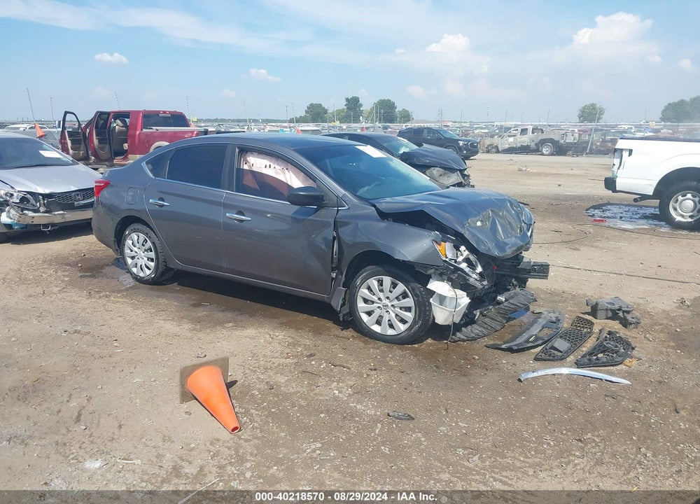 2019 NISSAN SENTRA S VIN: 3N1AB7AP5KY250400