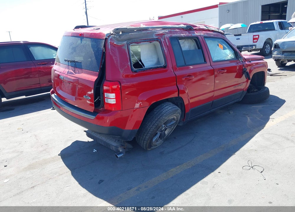 2016 JEEP PATRIOT SPORT SE VIN: 1C4NJRBB5GD709810