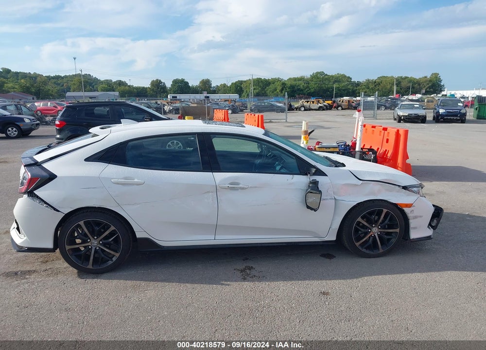 2021 HONDA CIVIC SPORT TOURING VIN: SHHFK7H91MU413678