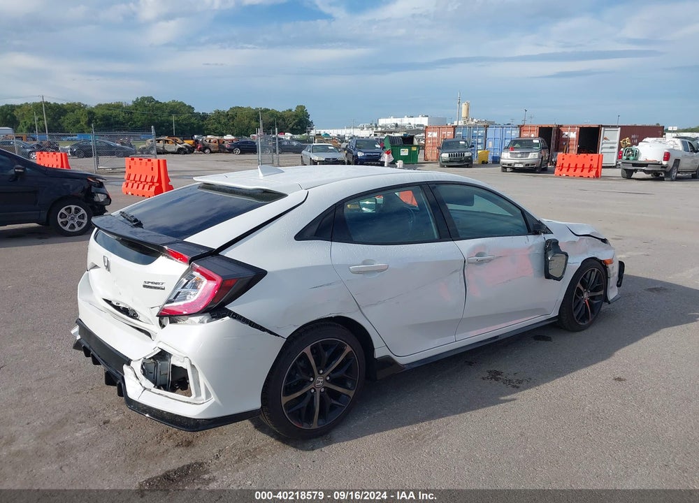 2021 HONDA CIVIC SPORT TOURING VIN: SHHFK7H91MU413678