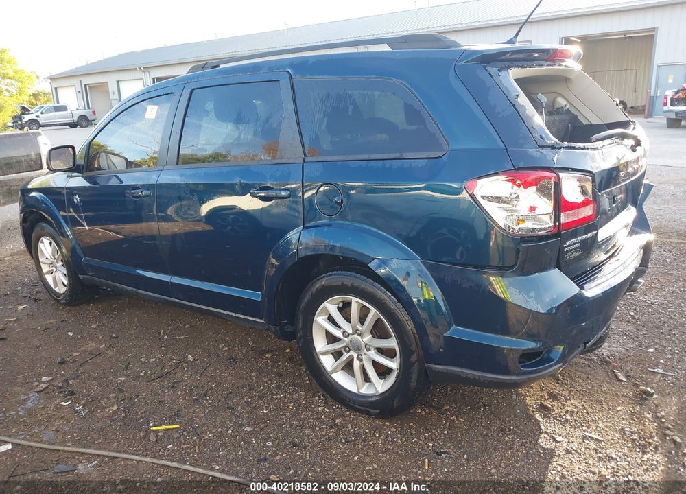 2015 DODGE JOURNEY SXT VIN: 3C4PDDBG3FT574558