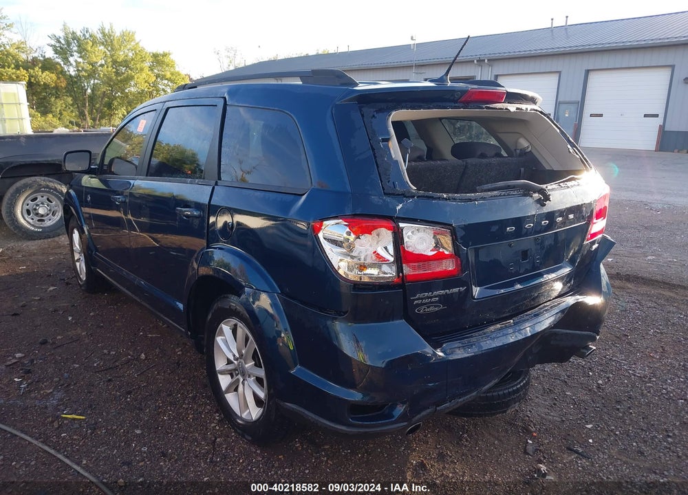2015 DODGE JOURNEY SXT VIN: 3C4PDDBG3FT574558