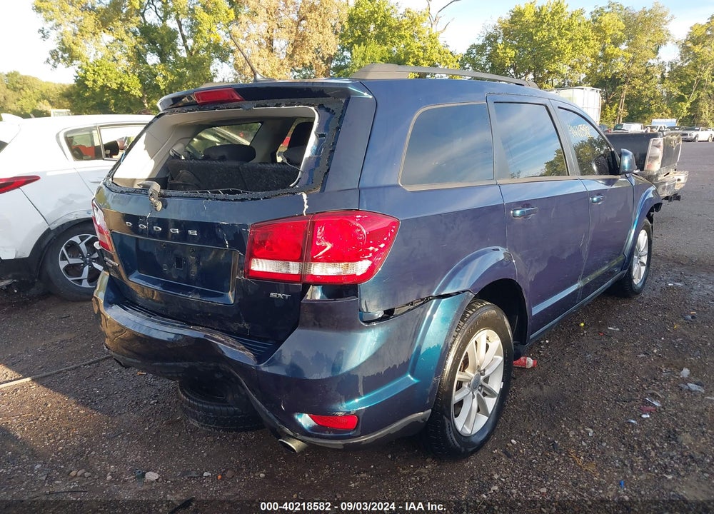 2015 DODGE JOURNEY SXT VIN: 3C4PDDBG3FT574558
