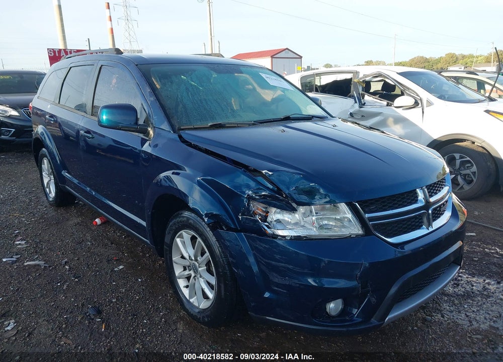 2015 DODGE JOURNEY SXT VIN: 3C4PDDBG3FT574558
