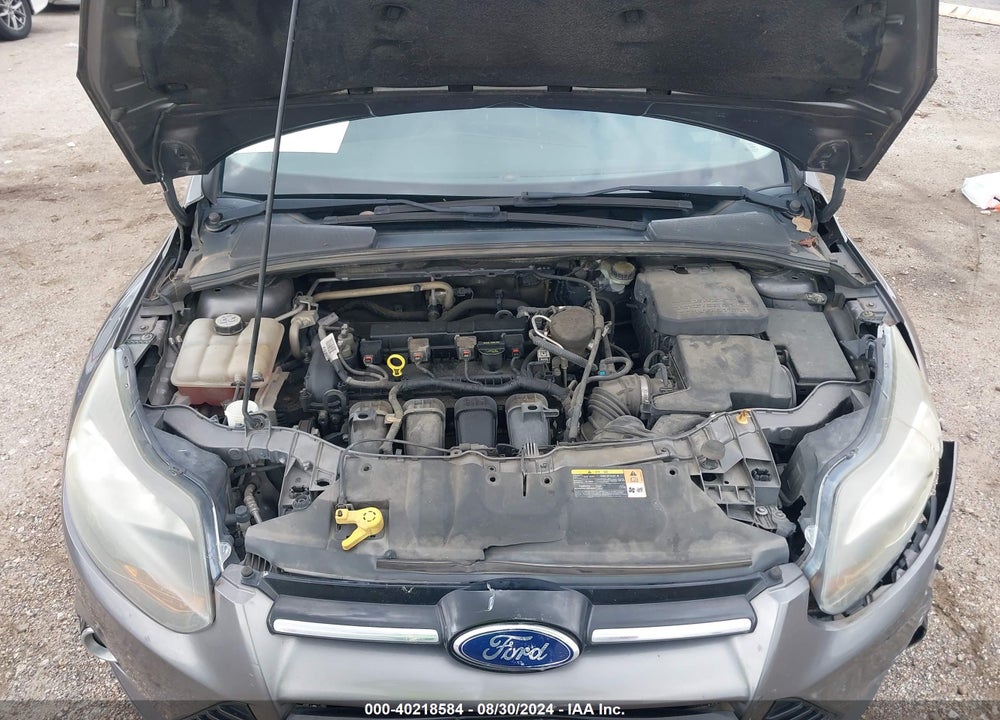 2013 FORD FOCUS TITANIUM VIN: 1FADP3N29DL313048