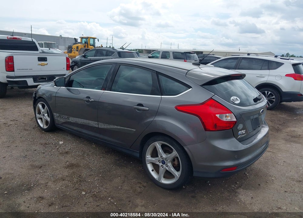 2013 FORD FOCUS TITANIUM VIN: 1FADP3N29DL313048
