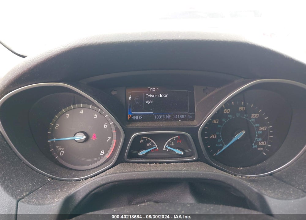 2013 FORD FOCUS TITANIUM VIN: 1FADP3N29DL313048