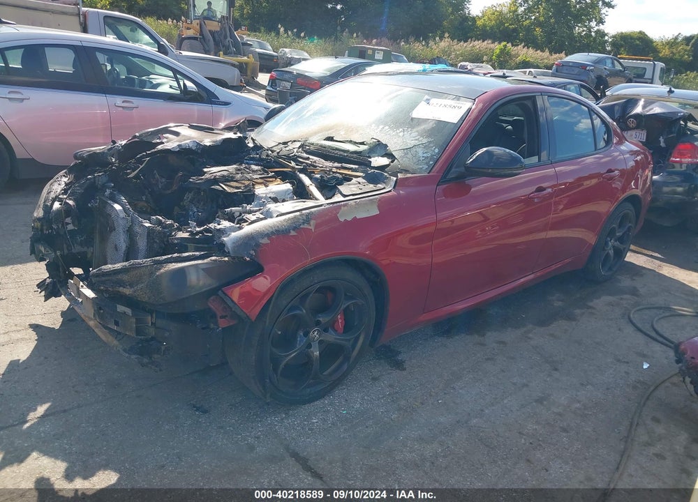 2017 ALFA ROMEO GIULIA TI RWD VIN: ZARFAECN6H7531773