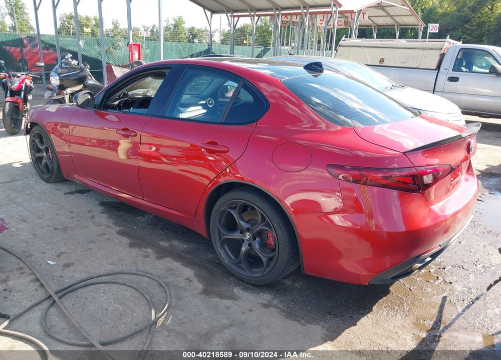 2017 ALFA ROMEO GIULIA TI RWD VIN: ZARFAECN6H7531773