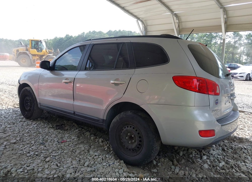 2009 HYUNDAI SANTA FE GLS VIN: 5NMSG13D59H330609