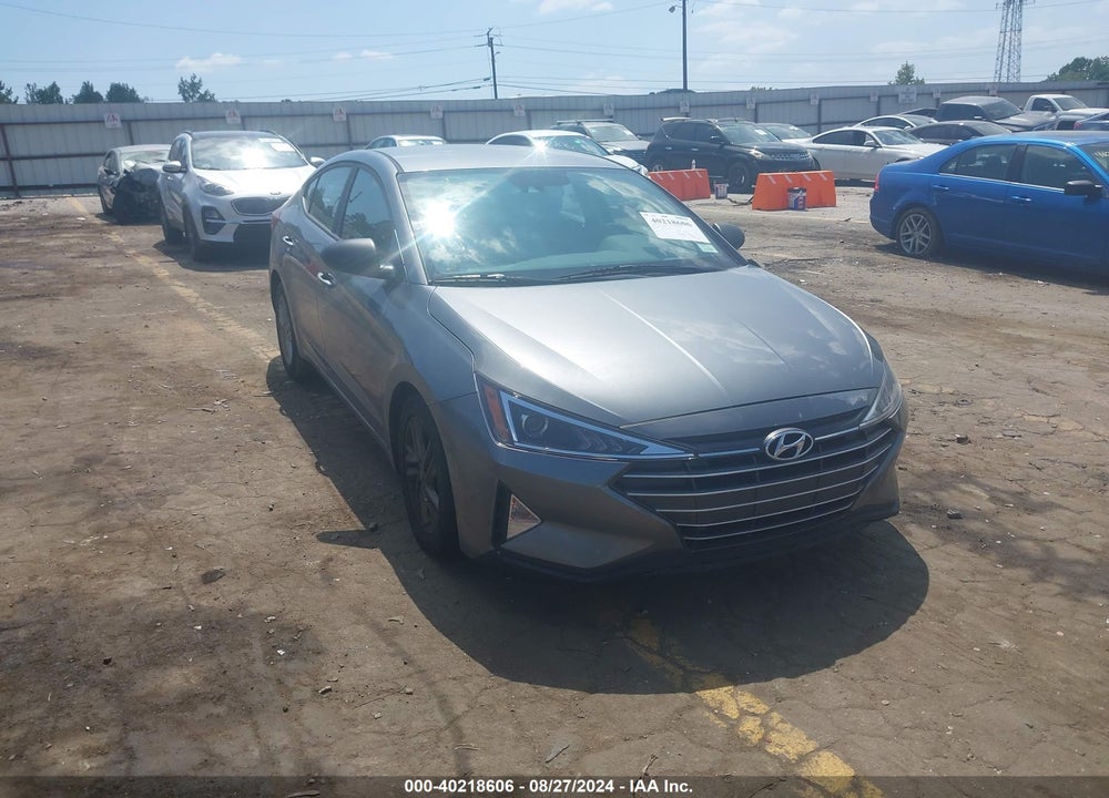 2019 HYUNDAI ELANTRA SEL VIN: 5NPD84LF9KH458045