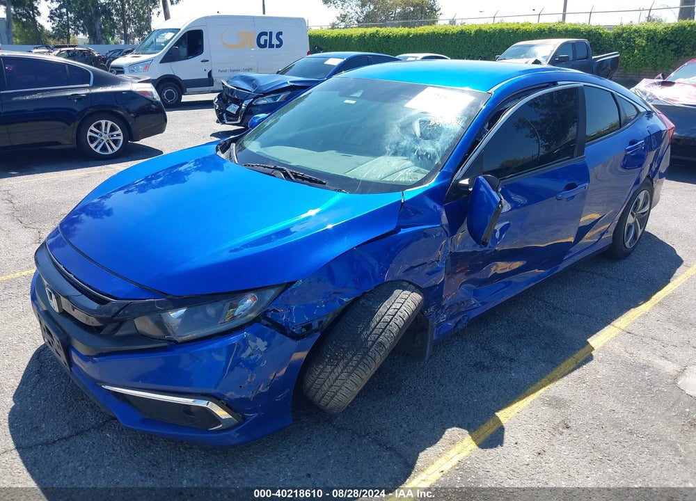2021 HONDA CIVIC LX VIN: 2HGFC2F6XMH521240