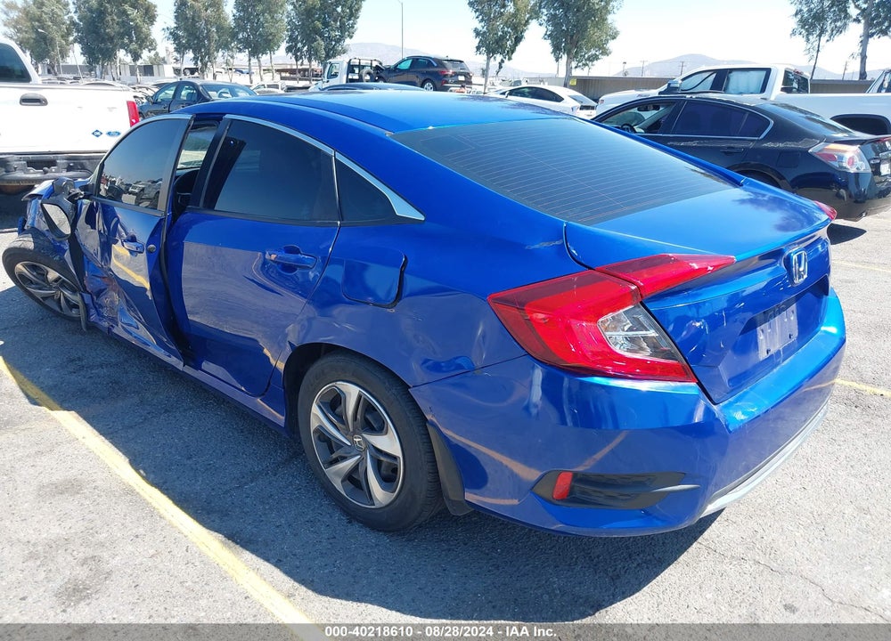 2021 HONDA CIVIC LX VIN: 2HGFC2F6XMH521240