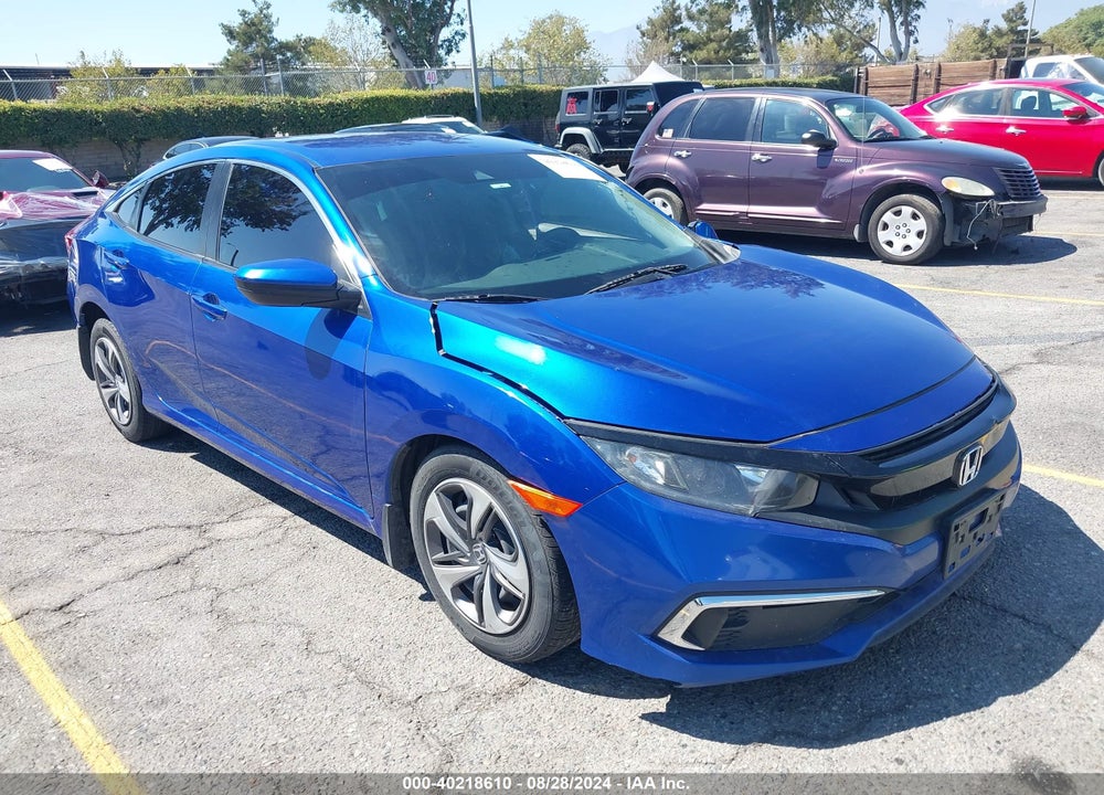 2021 HONDA CIVIC LX VIN: 2HGFC2F6XMH521240