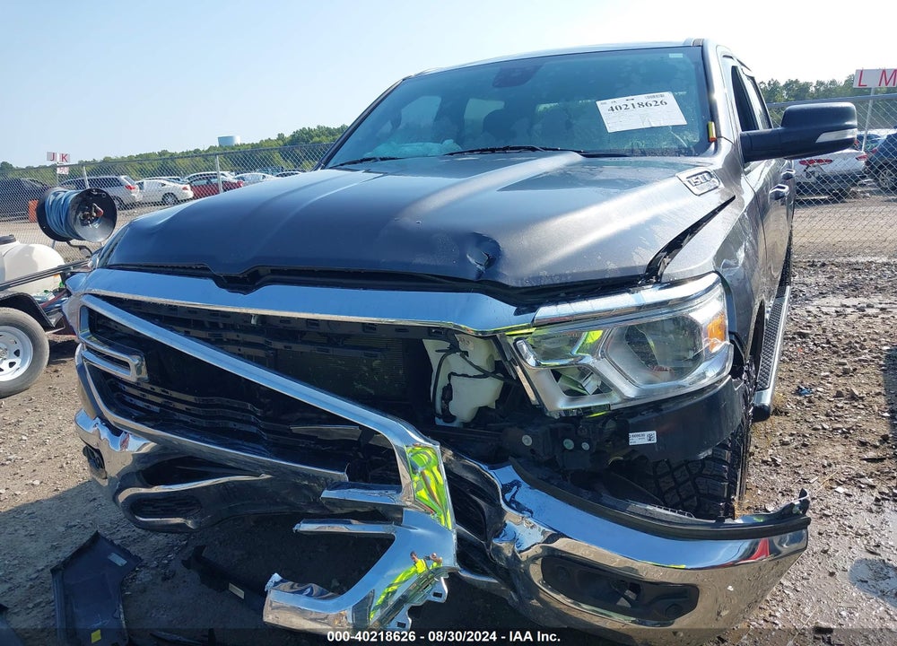 2019 RAM 1500 BIG HORN VIN: 1C6SRFFT8KN872975