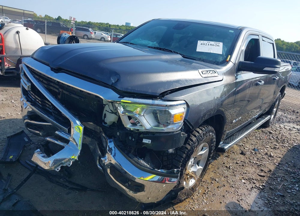2019 RAM 1500 BIG HORN VIN: 1C6SRFFT8KN872975