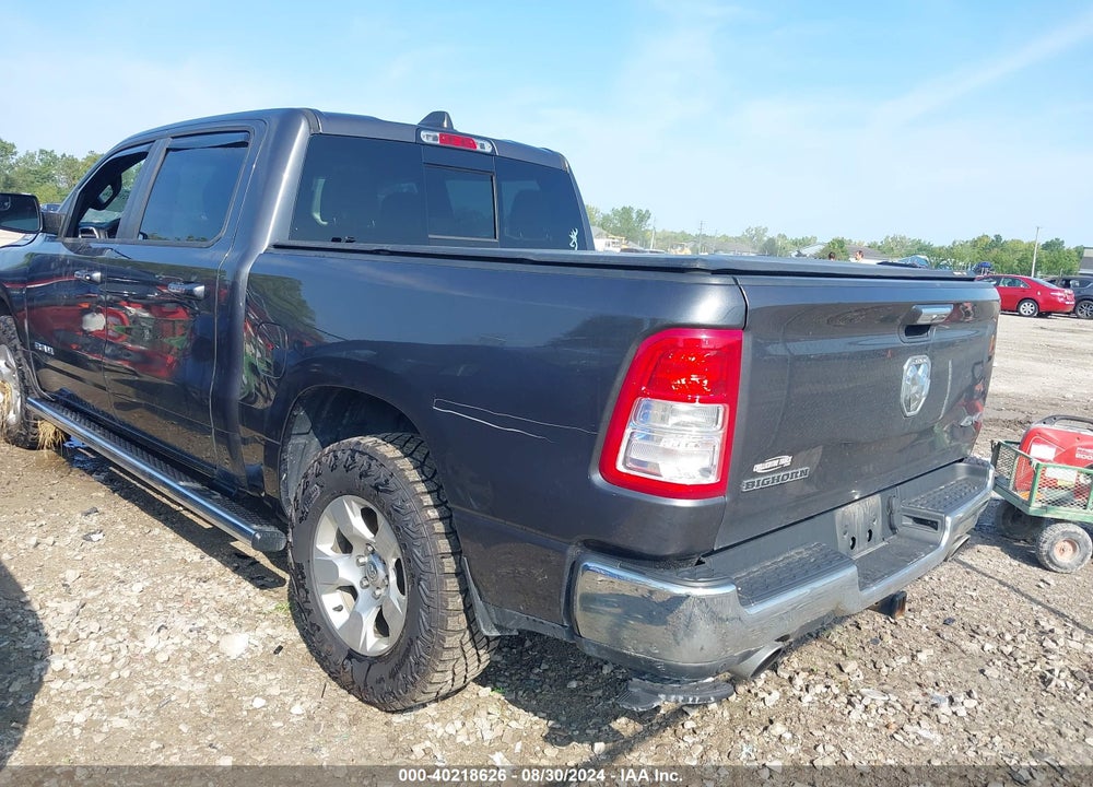 2019 RAM 1500 BIG HORN VIN: 1C6SRFFT8KN872975
