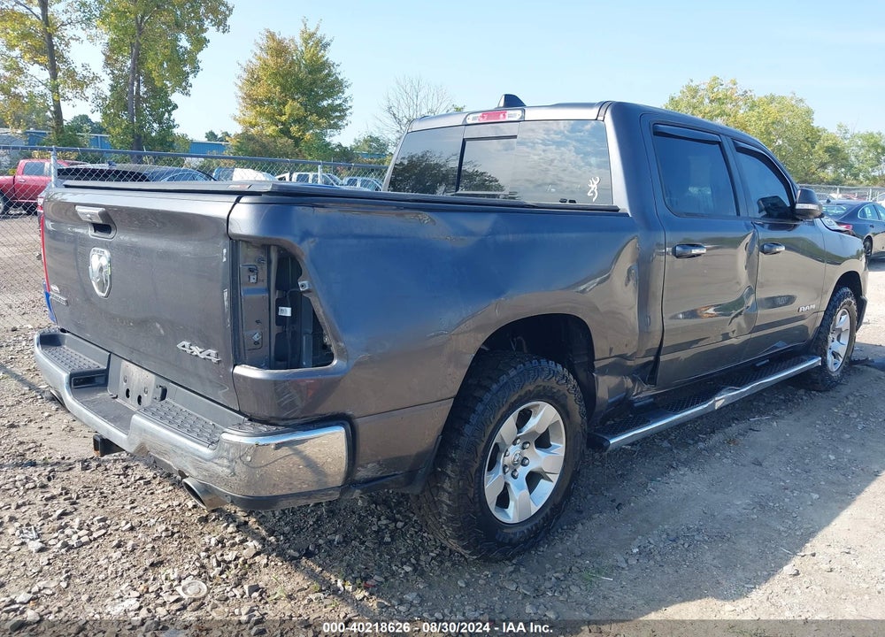 2019 RAM 1500 BIG HORN VIN: 1C6SRFFT8KN872975