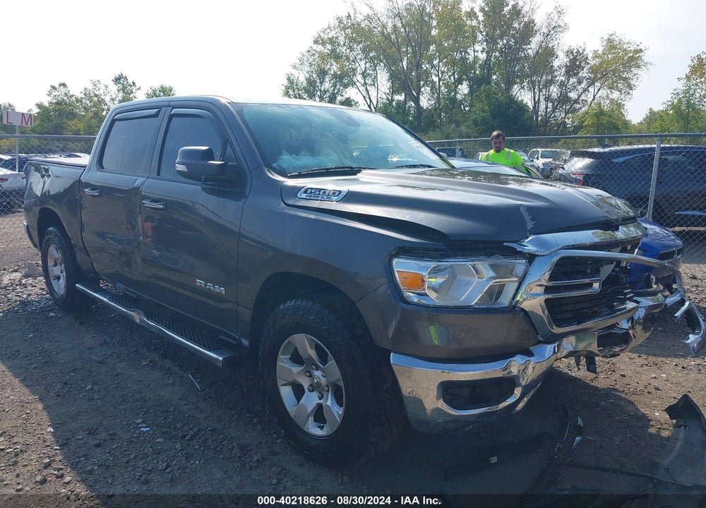 2019 RAM 1500 BIG HORN VIN: 1C6SRFFT8KN872975