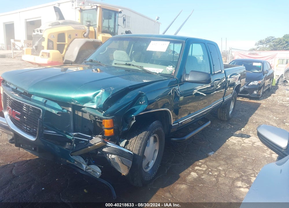 1996 GMC SIERRA K1500 VIN: 2GTEK19M8T1537171
