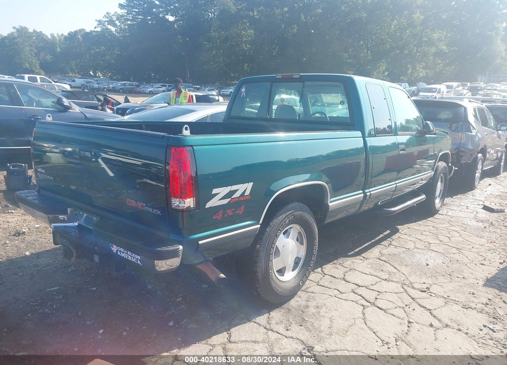 1996 GMC SIERRA K1500 VIN: 2GTEK19M8T1537171