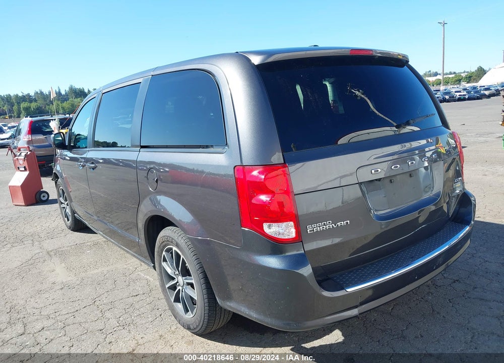 2019 DODGE GRAND CARAVAN GT VIN: 2C4RDGEG1KR646599
