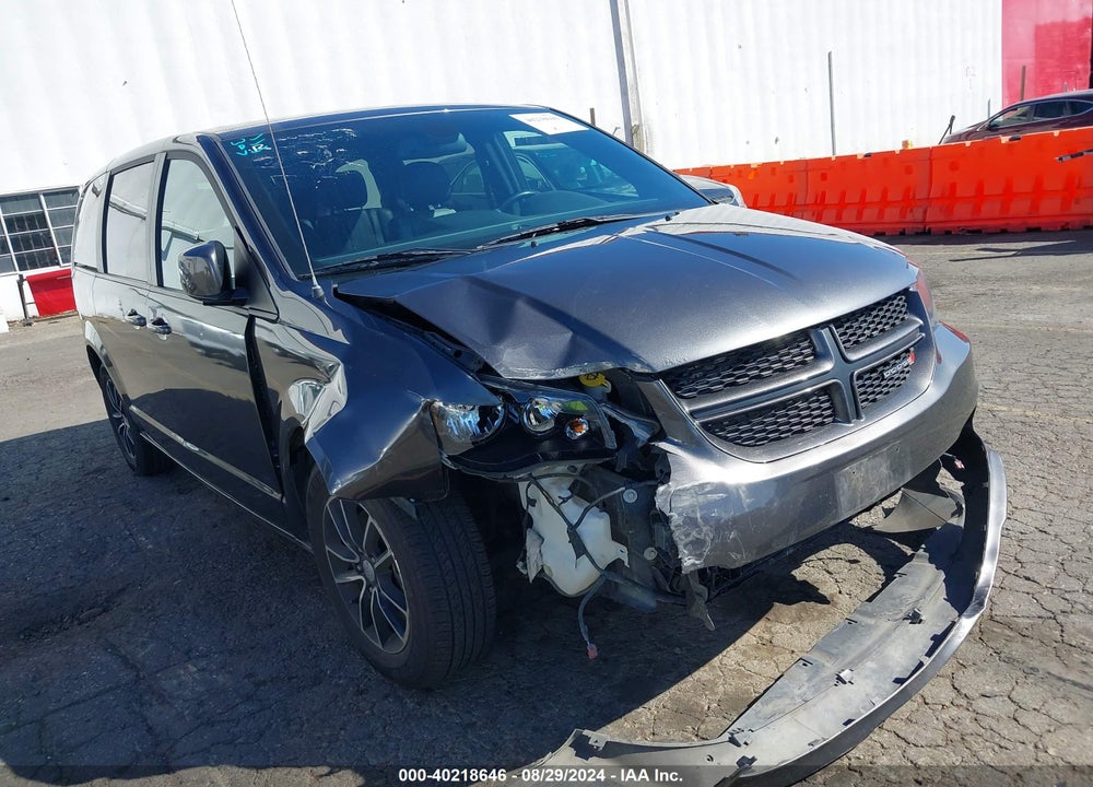2019 DODGE GRAND CARAVAN GT VIN: 2C4RDGEG1KR646599