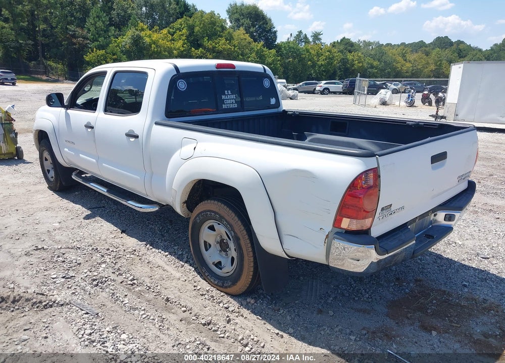 2005 TOYOTA TACOMA PRERUNNER V6 VIN: 3TMKU72N75M001505