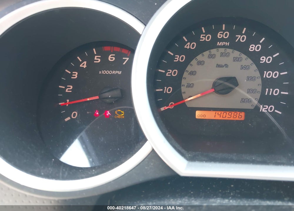 2005 TOYOTA TACOMA PRERUNNER V6 VIN: 3TMKU72N75M001505