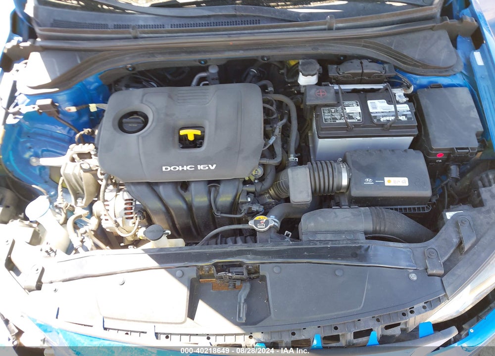2018 HYUNDAI ELANTRA SE VIN: KMHD74LF7JU648767