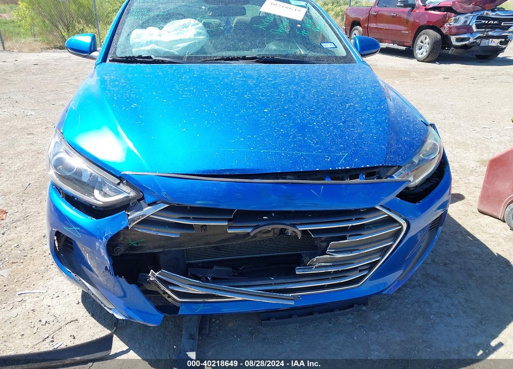 2018 HYUNDAI ELANTRA SE VIN: KMHD74LF7JU648767