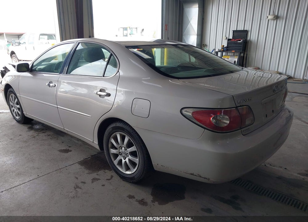 2002 LEXUS ES 300 VIN: JTHBF30G925015817