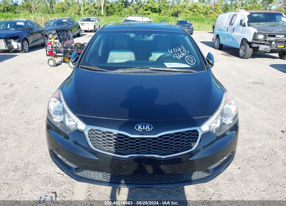 2014 KIA FORTE EX VIN: KNAFX5A88E5156298